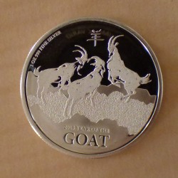 Niue 2$ Année de la chèvre...