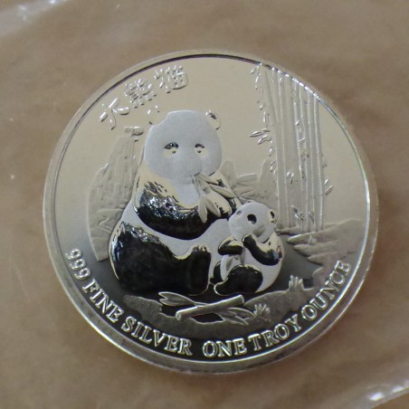 Niue 2$ Panda 2017 silver 99.9% 1 oz