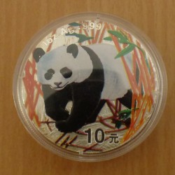 Chine 10 yuans Panda 2001...