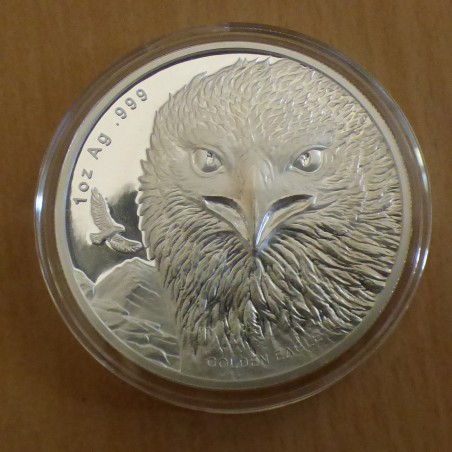 Samoa 2$ 2024 Golden Eagle en argent 99.9% 1 oz