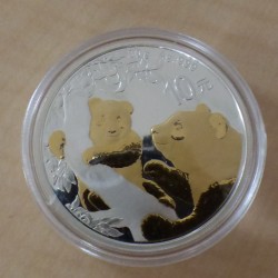 China Panda 2021 gilded...