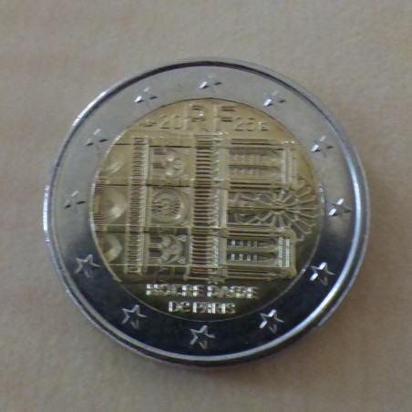 France 2 euros Notre Dame de Paris 2025