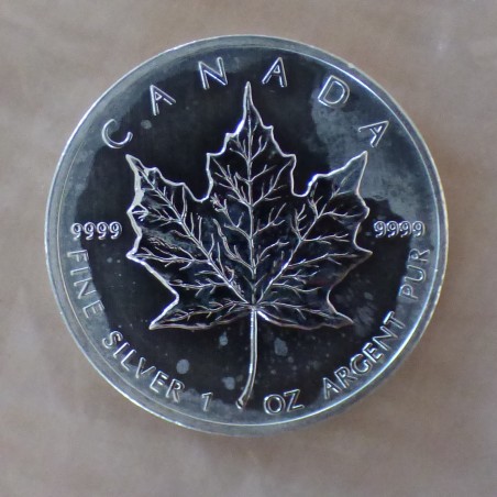 Canada 5$ Maple Leaf 2013 argent 99.99% 1 oz
