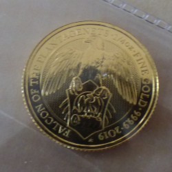 UK 25£ Queen's Beasts...