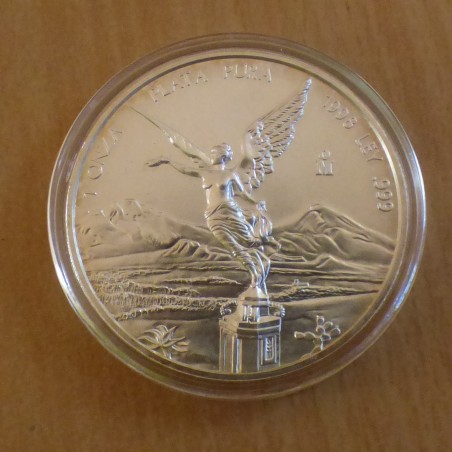 Mexico Libertad 1998 silver 99.9% 1 oz SCARCE