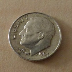 US Dime 1964 Roosevelt...