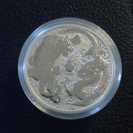 Australia 1$ Dragon & Tiger 2018 silver 99.9% 1 oz
