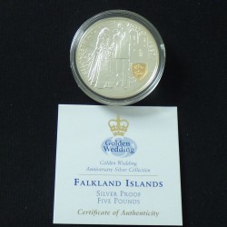 Iles Falkland 5$ 1997...
