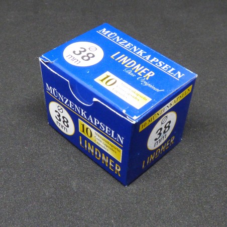 Box of 10 Capsules 38 mm LINDNER