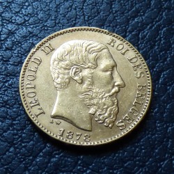 Belgium 20 francs 1878...