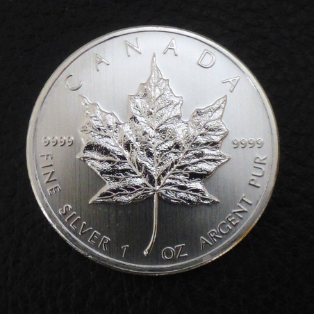 Canada 5$ Maple Leaf années varieés argent 99.9% 1 oz