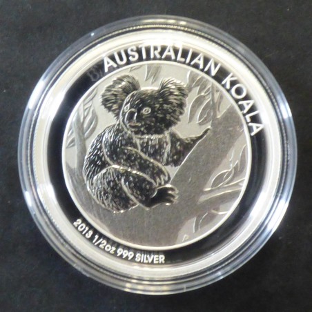 Australie 50c Koala 2013 argent 99.9% 1/2 oz