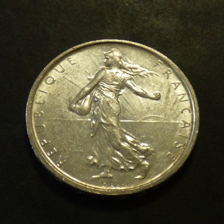 France 5 Francs Semeuse 1962 SUP argent 83.5% (12 g)