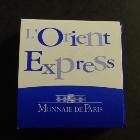France 1.5 euros 2003 Orient Express PROOF silver 90% (22.2 g)