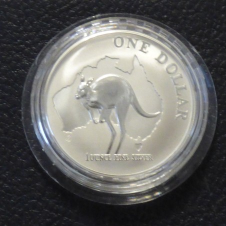 Australie 1$ Kangourou RAM 2000 argent 99.9% 1 oz