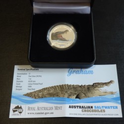 Australie 1$ Crocodile...