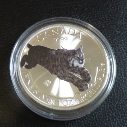 Canada 5$ Predateur Lynx...