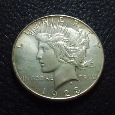 US 1$ Peace dollar 1923-S silver 90% (26.7g) EF/VZ