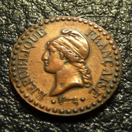 France 1 centime 1851A Dupré Bronze (2 g) VF+