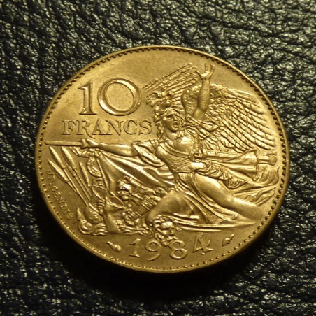 France 10 Francs 1984 RUDE cupro-nickel MS