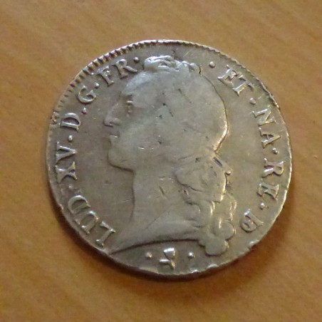 France Ecu 1767 Pau "Ecu Au Bandeau" Louis XV le Bienaimé F/VF silver 91.7% (29.5 g)