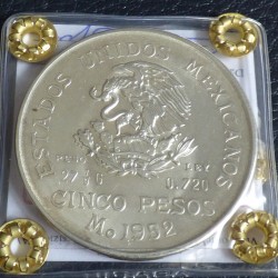 Mexique 5 peso 1952 SUP+...