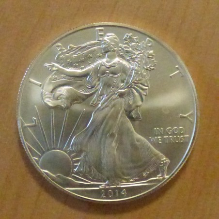 US 1$ Silver Eagle 2014 1oz  silver 99.9%