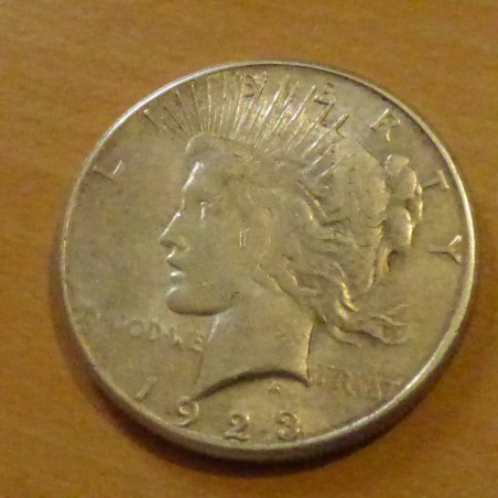 US 1$ Morgan dollar 1923-S silver 90% (26.7g) VF+/XF