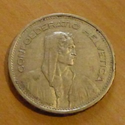 Suisse 5 francs Berger 1932...