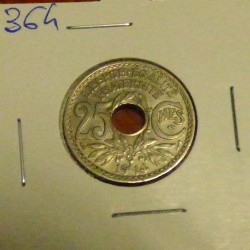 France 25 cents 1919...