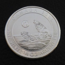 Canada 2$ Howling Wolves...