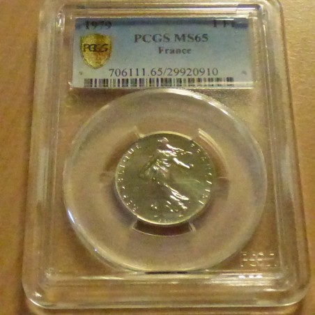 France 1 franc 1979 Semeuse MS65 Nickel (6 g) FDC