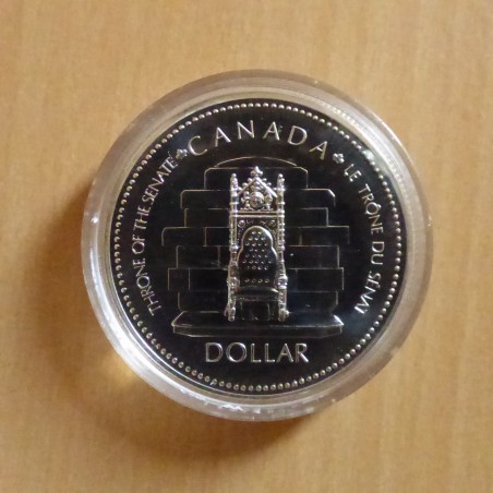 Canada 1$ 1977 Senate Throne PROOF silver 50% (23.3 g)